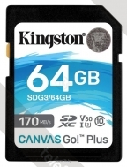 Kingston Canvas Go! Plus SDXC 64GB