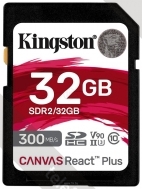 Kingston Canvas React Plus SDHC 32GB