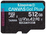 Kingston Canvas Go! microSDXC 512GB SDCG4/512GBSP