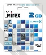 Mirex microSD Class 4 2GB