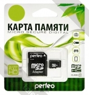 Perfeo microSDHC Class 10 32GB +  [PF32GMCSH10A]