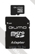 Qumo microSDHC class 10 16GB + SD adapter