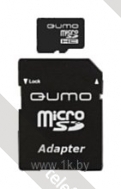 Qumo microSDHC class 10 32GB + SD adapter