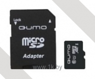 Qumo microSDXC Class 10 UHS Class 1 128GB + SD adapter