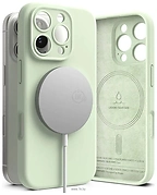 Ringke Silicone Magnetic Magsafe  Apple iPhone 16 Pro Max Soft Mint