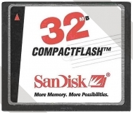 SanDisk CompactFlash MEM1800-32CF= 32MB