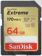 SanDisk Extreme SDXC SDSDXV2-064G-GNCIN 64GB