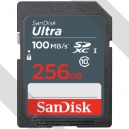 SanDisk Ultra SDXC Class 10 UHS-I 100MB/s 256GB