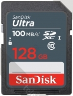 SanDisk Ultra SDXC Class 10 UHS-I 100MB/s 128GB