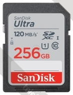 SanDisk Ultra SDXC Class 10 UHS-I 120MB/s 256GB