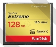 Sandisk Extreme CompactFlash 120MB/s 128GB