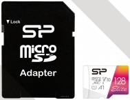 Silicon Power Elite microSDXC SP128GBSTXBV1V20SP 128GB + SD adapter