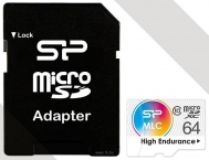 Silicon Power High Endurance microSDXC SP064GBSTXIU3V10SP 64GB ( )