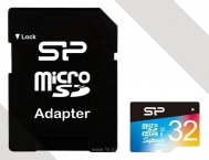 Silicon Power Superior Pro microSDHC 32GB UHS Class 3 Class 10 + SD adapter