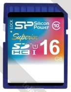 Silicon Power Superior SDHC UHS Class 1 Class 10 16GB