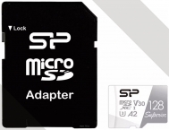 Silicon Power Superior microSDXC SP128GBSTXDA2V20SP 128GB + SD adapter