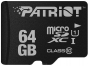 Patriot microSDXC LX Series (Class 10) 64GB