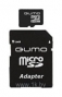 Qumo microSDHC class 10 32GB + SD adapter